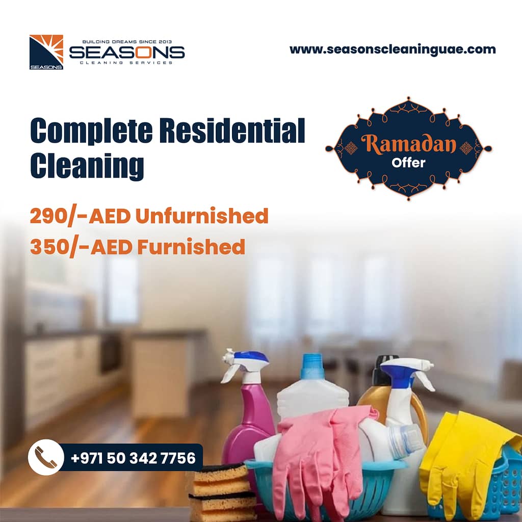 Complete residential cleaning package