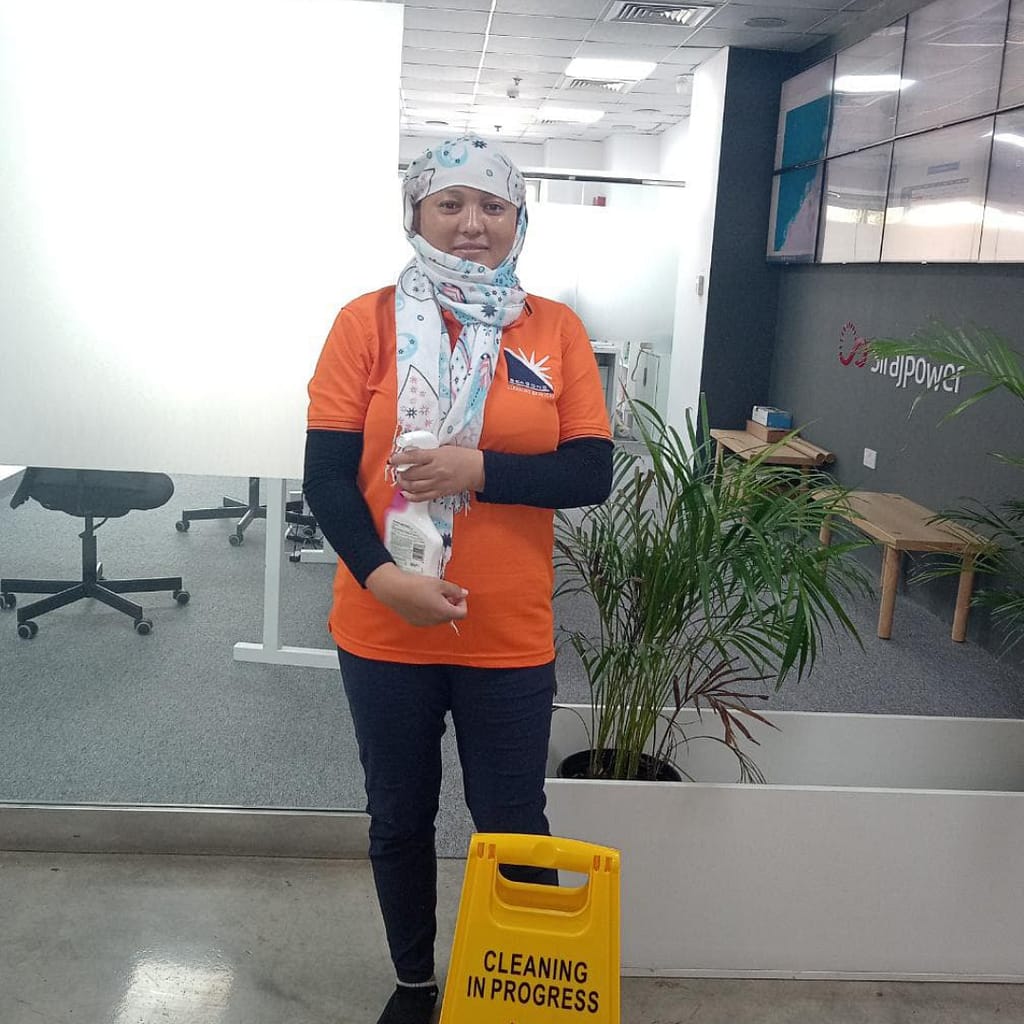female house cleaner dubai at 25 AED