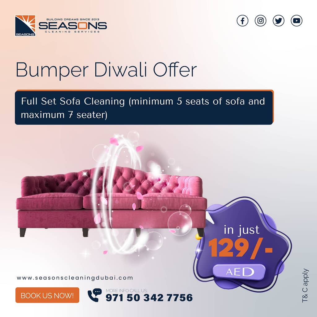 Bumper sofa cleaning offers