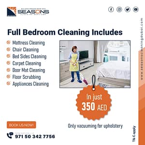 Full Bedroom Cleaning Services